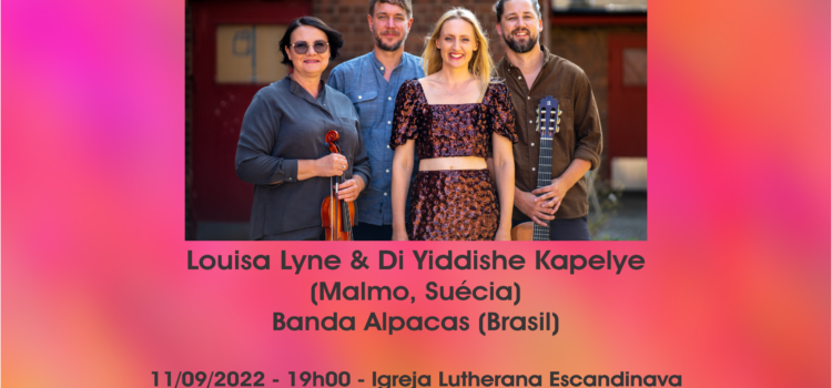 Konsert: Louisa Lyne & Di Yiddishe Kapelye | Banda Alpacas